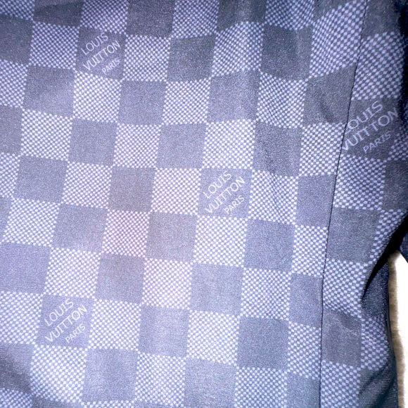 Vintage Men’s LV Damier Nylon Lightweight Parka - Picture 3 of 5